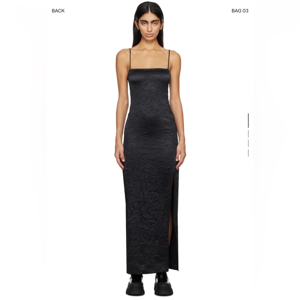Ganni Crinkle Dress - Size 36